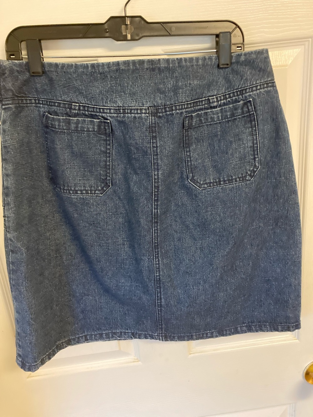 Carolina Blues Denim Mini Skirt with Belt - Picture 6 of 8